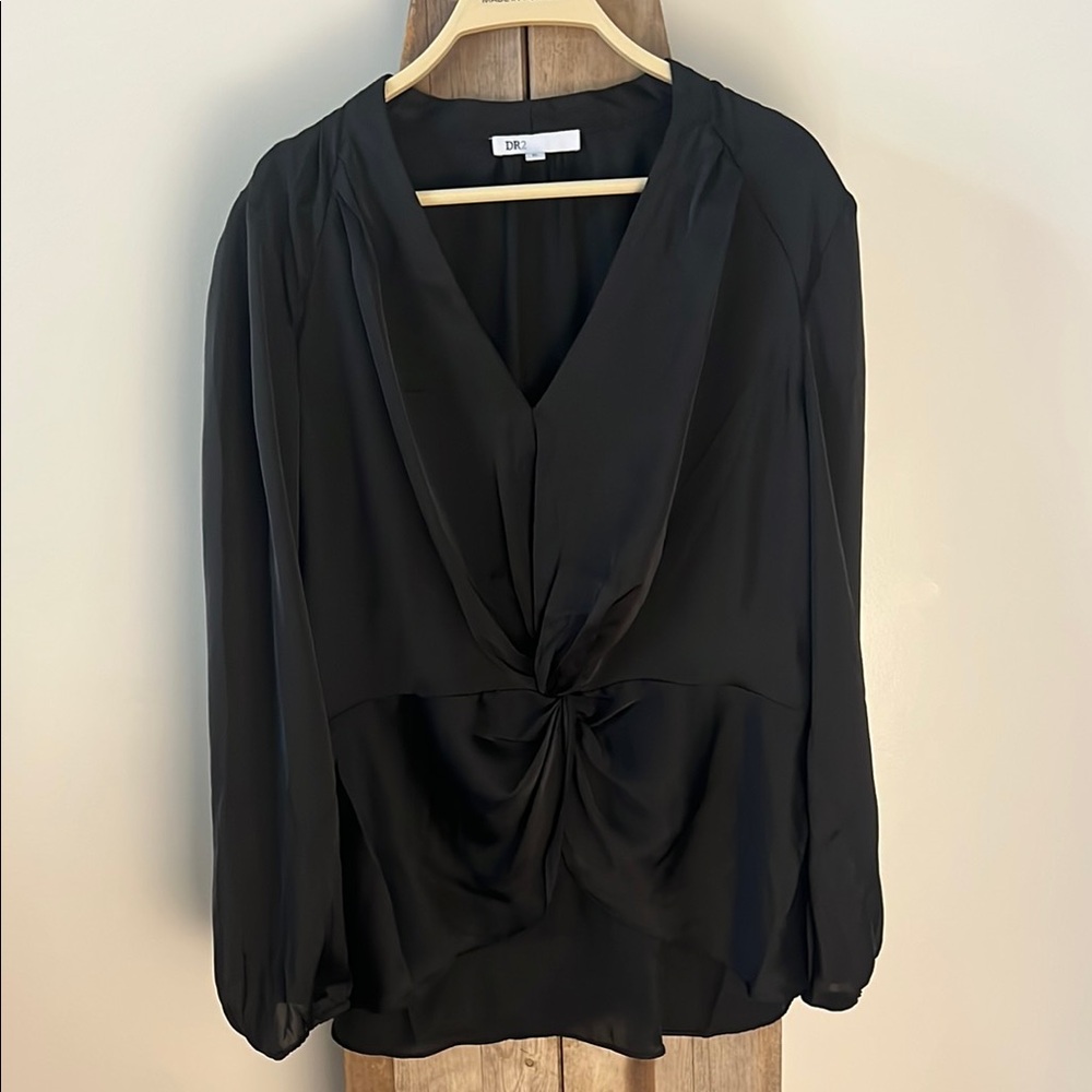 Black Women's Top XL